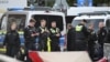 Полиция на месте нападения на вокзале в Гамбурге