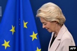 Șefa Comisiei Europene, Ursula von der Leyen.