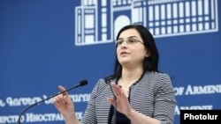 ՀՀ ԱԳՆ խոսնակ Աննա Նաղդալյան, արխիվ 