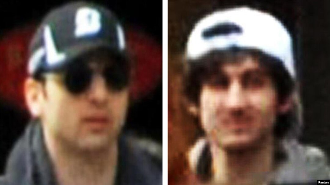 Tamerlan (left) and Dzhokhar Tsarnaev