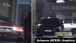 Audi, на якій Сергій Шефір приїхав на заправку, використовується ним на постійній основі