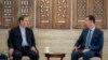اسد خواستار همکاری ایران و سوریه برای مقابله با «جنگ اقتصادی غرب» شد 