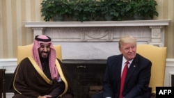 دونالد ترامپ و محمد بن سلمان، ولیعهد عربستان (عکس از آرشیو