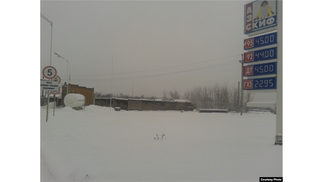 Фото автора: ціни на паливо на АЗС