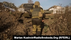 Українські військові поблизу Богданівки, Донецька область, 26 вересня