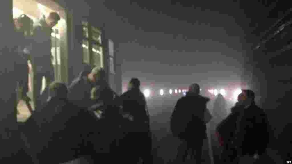 Поблизу станції метро «Мальбек», де також прогримів вибух