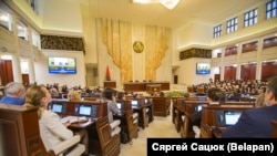 Паседжаньне Палаты прадстаўнікоў.