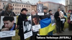 Учасники Маршу проти ненависті в Санкт-Петербурзі, 29 жовтня 2016 року