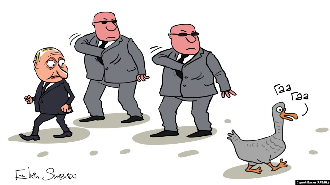 Політична карикатура російського художника Сергій Йолкіна