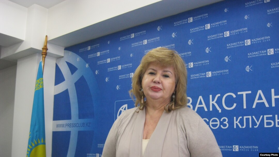 Марианна Гурина, руководитель организации «Улагатты жануя». Алматы, 20 января 2016 года.