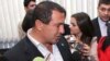 Armenia -- Prosperous Armenia Party leader Gagik Tsarukian speaks to journalists on October 26, 2009.