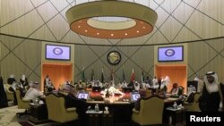 نمایی از جلسه سال گذشته وزیران خارجه کشورهای شورای همکاری خلیج فارس در ریاض