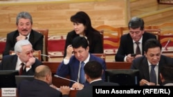 Члены правительства Кыргызстана.