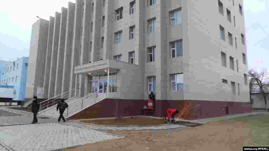 Новое здание управления внутренних дел Жанаозена.