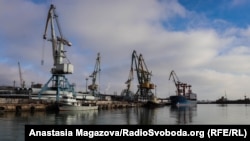 Порт Бердянска, архивное фото