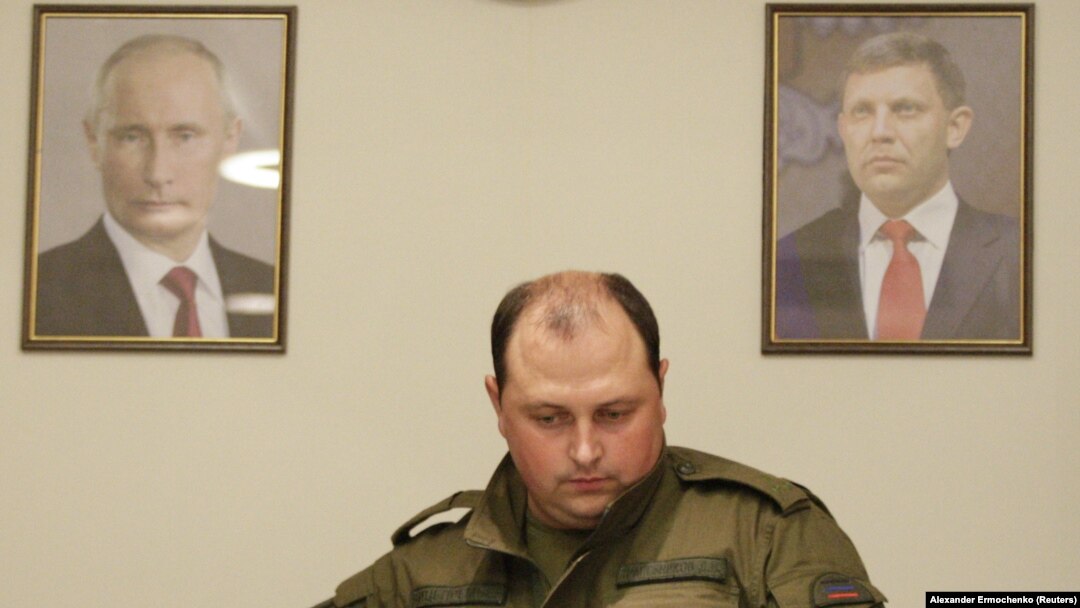 Дмитрий Трапезников после гибели Александра Захарченко в 2018 году. Донецк