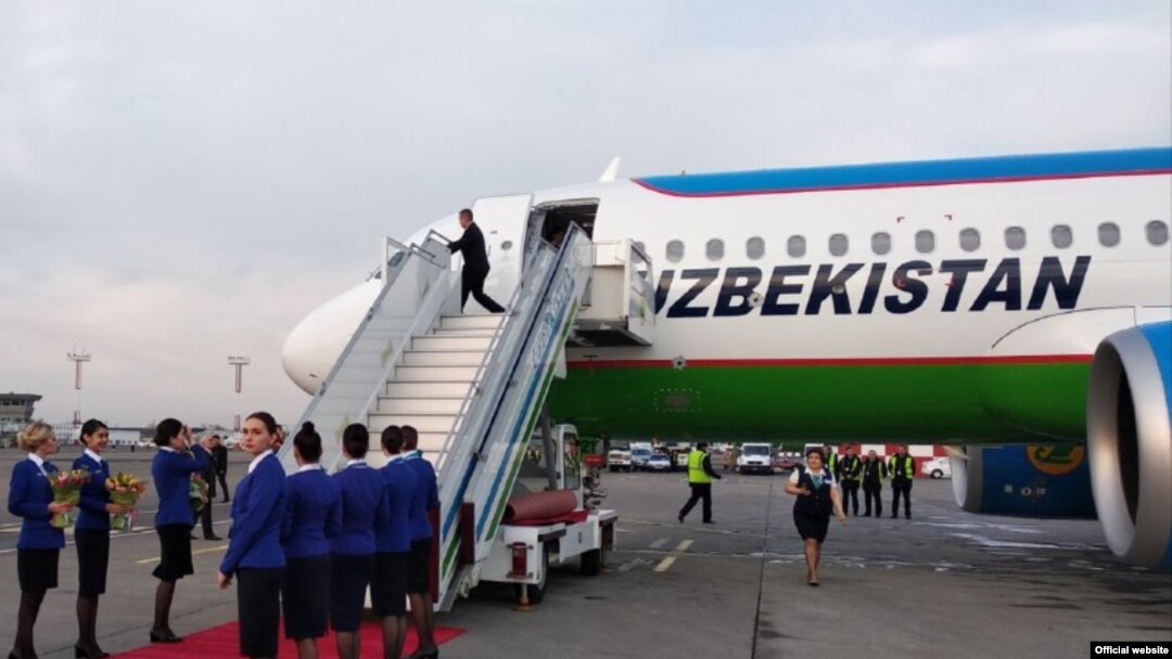 Airbus A320neo самолётининг кутиб олиниши.