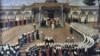 Аудиенция у султана Селима III. Турецкая миниатюра конца XVIII века.