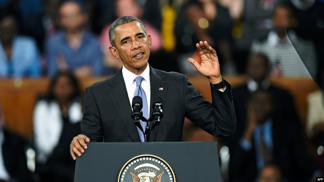 Barack Obama tokom govora u Najrobiju, 26. juli 2015.