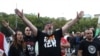 Demonstranti tokom protesta protiv vladinih mjera u vezi s korona virusom, Berlin, 29. august 2020. 