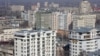 Бишкектин борбордук бөлүгүндөгү жаңы курулуштар.