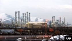 نمایی از تاسیسات اتمی اراک