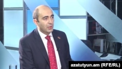 Armenia - Opposition politician Edmon Marukian speaks to RFE/RL's Armenian service, Yerevan, 12Jun2017