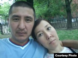Супруги Алмаз и Кызбурак.