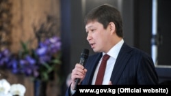 Премьер-министр Сапар Исаков на форуме в Давосе.