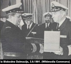Vladimir Barović (lijevo), Split, 2. rujan 1989.