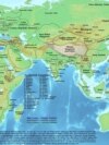 Евразиянын XIII к. чейинки картасы