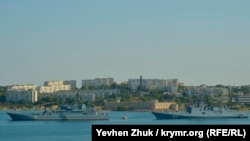 Черноморский флот РФ в Севастополе, архивное фото