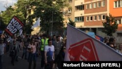 Protestna šetnja ulicama Novog Sada