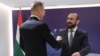 Armenia - Armenian Foreign Minister Ararat Mirzoyan meets his Hungarian counterpart Peter Szijjarto, Yerevan, May 27, 2025.