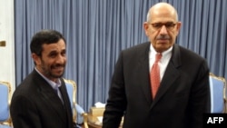 دیدار احمدی‌نژاد و البرادعی در پاییز ۸۸