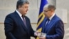 Президент Порошенко та Максим Степанов, 12 січня 2017 року