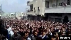 تظاهرات مردمی در سوریه