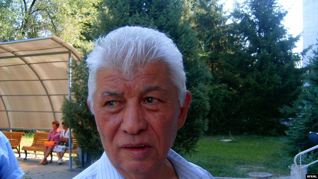 Серикбек Жамали, активист партии «Азат», пенсионер. Август 2009 года. 