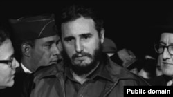عکسی از کاسترو در سالی که در کوبا به قدرت رسید.