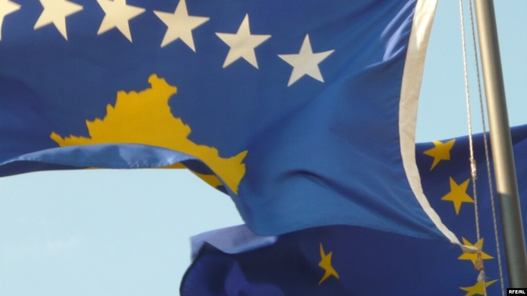 Zastave Kosova i EU