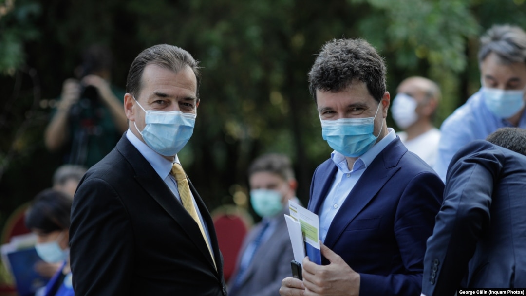  Ludovic Orban și Nicușor Dan