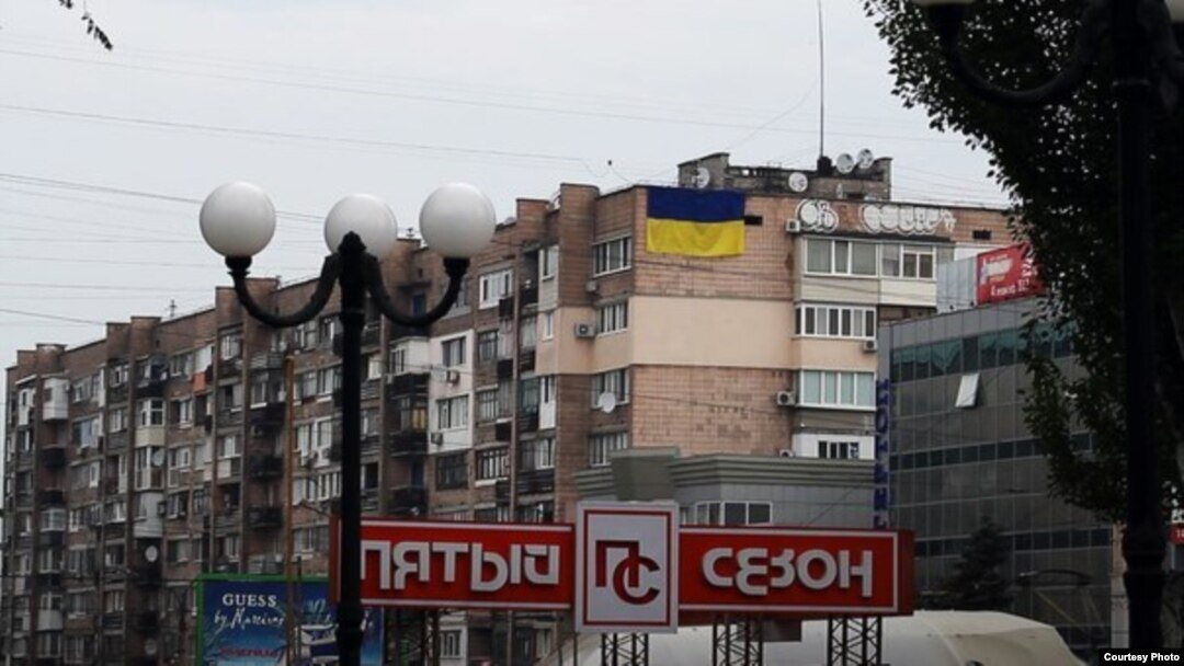 Иллюстрационное фото. Луганск, май 2014 года