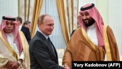 محمد بن سلمان هفته پیش با ولادیمیر پوتین دیدار کرده بود