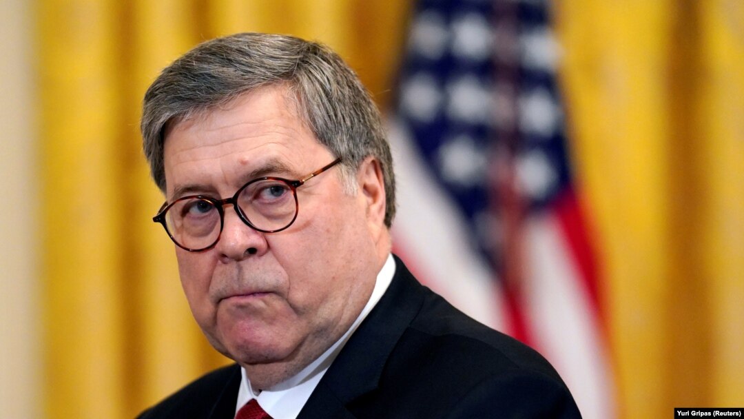 U.S. Attorney General William Barr (file photo)
