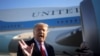 Президент США Дональд Трамп перед відльотом до Техасу, 12 січня 2021 року