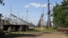 Луганская ТЭС в городе Счастье