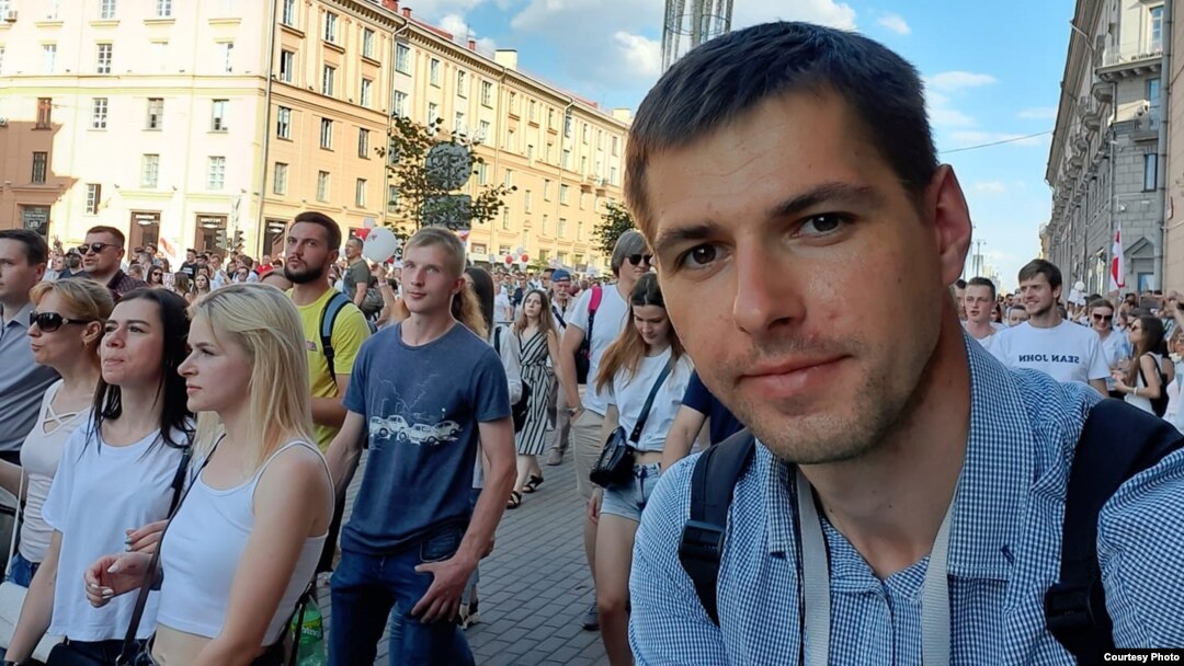 Current Time journalist Roman Vasyukovich