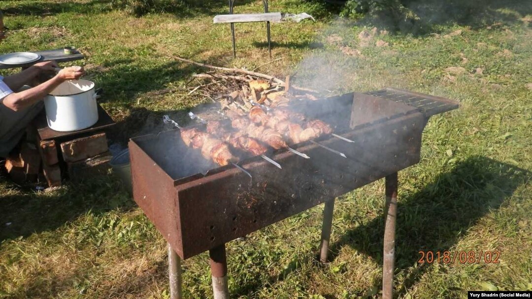 "Vladimir Vladimirovich" on the grill