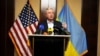 Архівна світлина. Американський сенатор-республіканець Ліндсі Грем під час брифінгу в Києві, 18 березня 2024 року