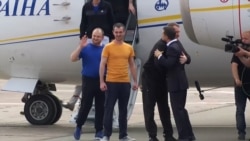 Oslobođeni Ukrajinci stigli u Kijev